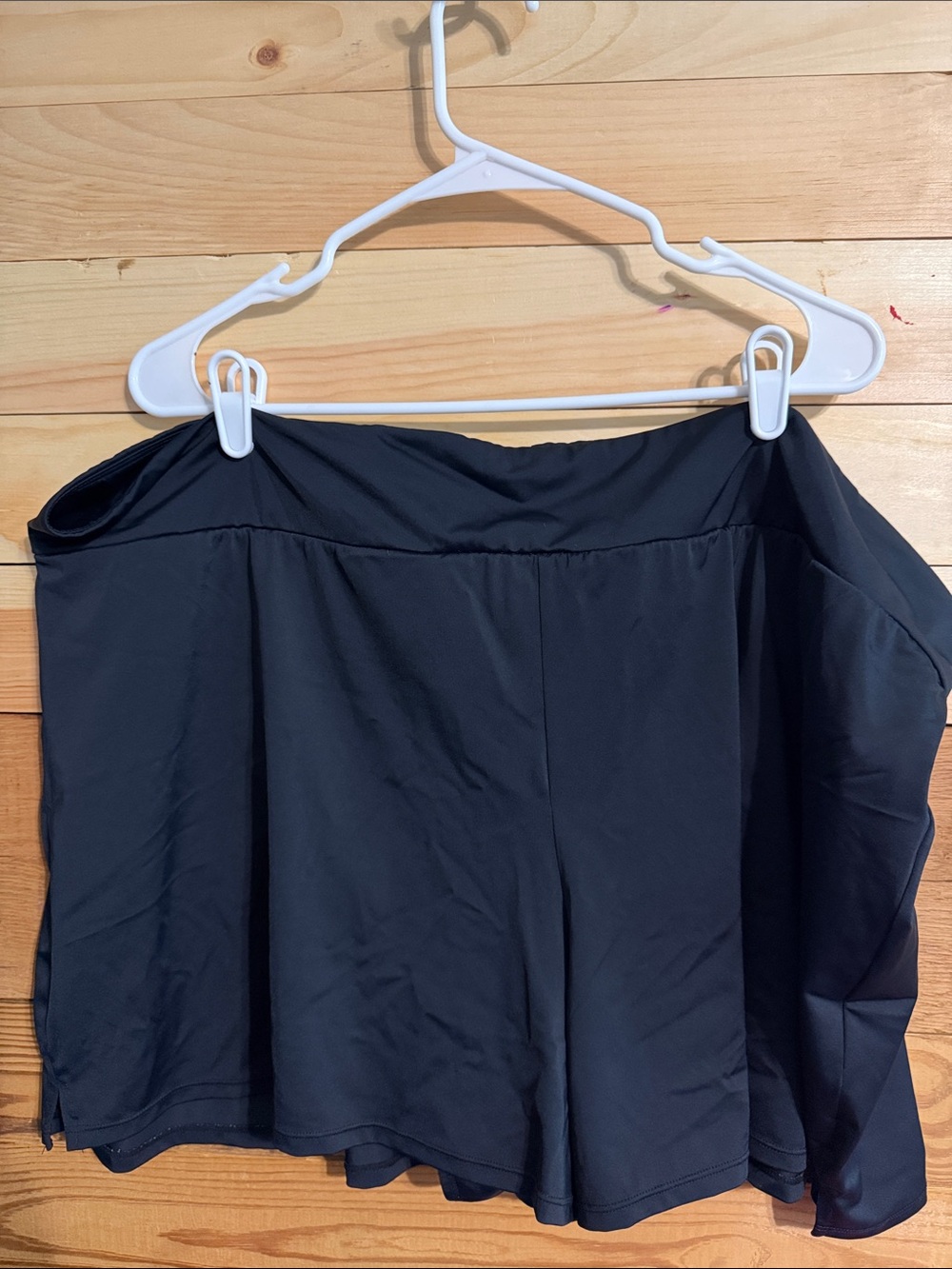 Women’s Black Swim shorts Bikini Bottom – Flattering Coverage